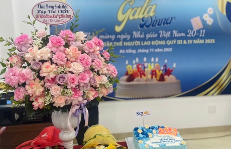 CHI NHÁNH SKYPEC KV MIỀN TRUNG TỔ CHỨC SINH NHẬT QUÝ III & IV/2025 